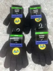 4 Pairs Of Kids Gloves New With Tags Laughing Emoji