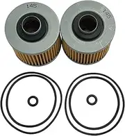 Motorcycle Oil Filter For YFM600 YFM700 XV125S XVS125 XC200 FZR250 SR250 TT250 XC250 XT250 XV250 XVS250 YD250(2PCS)