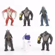 Godzilla vs Kong 2 New Empire 3 1/2 inch Set of 6 Mini Figures