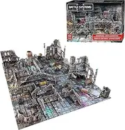 Battle Systems Sci-Fi Terrain - 28mm Modular 3D Space Terrain - Perfect for Wargaming and Roleplaying Tabletop Games - Full Colour Printed 3D 40K Multi Level Building Models (Gothic Cityscapes)