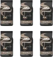 Lavazza Espresso Whole Bean Coffee Blend, Medium Roast, 2.2 Pound Bag - Packaging May Vary (Pack of 6)