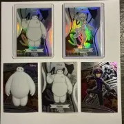 2025 Kakawow Aura Disney Big Hero 6 Line Art Baymax REFRACTOR Hiro Hamada
