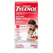 Tylenol Infant Dye-free General Pain Reliever - Cherry - 1 Fl Oz