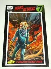 MARS ATTACKS #7 RI COVER IDW COMICS FEBRUARY 2013 NM (9.4)