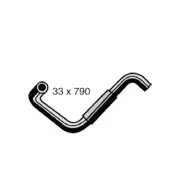 Lower Radiator Hose for Nissan Navara D21 2.7L 4 cyl OHV 8V Diesel RWD