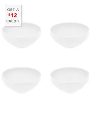 Vista Alegre Mar Cereal Bowls (Set Of 4) with $12 Credit