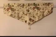 Waverly Gold CHIANTI (1) Ascot Valance Grapes Design Window Treatment 52”x20”