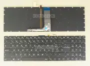 New for MSI Creator 17 A10 A10SFS A10SGS keyboard Swiss Tastatur white backlit