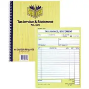 Spirax Tax Invoice and Statement Book No.500