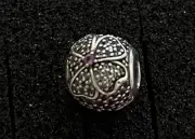 Pandora Glorious Bloom Charm with Purple, Green and Blue Crystal