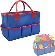 [zalati] Lesson Tote Bags Teaching Aid Organiser Training Aid Caddy Office School Supplies Carry Bag for Students Teachers