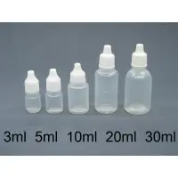在飛比找蝦皮購物優惠-塑膠滴瓶,眼藥水瓶,滴眼瓶,點眼瓶3ml~30ml台製10入