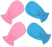 FOMIYES 2 Pairs Paraffin Wax Mittens Hand Spa Gloves for Women Moisturizing Wax Care Gloves Spa Mitts Comfortable Fit