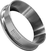 [NEOUZA] 53mm Coffee Dosing Funnel Ring Catcher Compatible with Breville Barista Portafilter, Stainless Steel