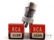 2 Vintage RCA 1LG5 Sharp Cutoff Voltage Amplifier Pentode Audio Vacuum Tube Valv