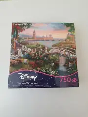 Thomas Kinkade Disney Puzzle 101 Dalmatians 750 Ceaco Puzzle New sealed