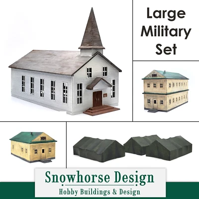 Large Military Set | Military Collection (HO Scale 1:87)