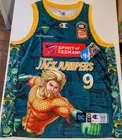 Tasmania Jack Jumpers 23/24 DC Aquaman Jersey -McVeigh X Large. New