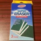 Powerhouse Super Magic Eraser Cleaner Sponge With Scouring Pad 3 Pack