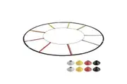 SKLZ 182cm Reactive Portable Circular Agility Sports Training Ladder w Cones