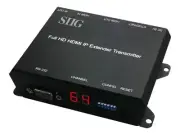 Siig 245486 Ac Ce-h26411-s1 Fhd Hdmi Extender Over Ip With Poe Rs-232 & Ir
