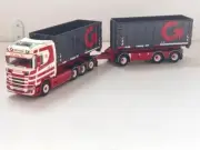 WSI models, Scania S Normal I CS20N 8X4 Combi+Hooklift+Container, PER ANDERSEN