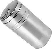 Rotating Lid Salt Pepper Spice Shaker Stainless Steel Condiment Bottle for Salt Sugar Seasoning