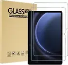 2 Pcs Glass Screen Protector For Samsung Galaxy Tab S9 FE Plus S9 S8 S7 Plus Fe