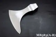 Custom Hand Foged Spring Steel 5160 Tomahawk - Hatche Viking Axe Head (MB583-B)