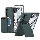 For Samsung Galaxy Z Fold6/Fold5 4 3 Magnetic Card Case Phone Case Card 2-in-1