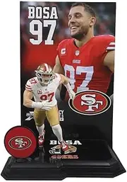 McFarlane Nick Bosa (San Francisco 49ers) NFL 7" Posed Figure Chase
