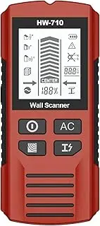 Hand Held Metal Detector, Portable LCD Display and Audio Metal Detector, High-Sensitivity Security Scanner, Stud Finder Tool for Wood, Home, Concrete, 5.91 x 2.64 x 1.18 inches