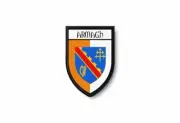 Patch printed shield embroidery border badge souvenir flag city county armagh