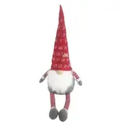 MON AMI Gnome Shelf Sitter Plush Advent Calendar 32” Countdown to Christmas, NEW