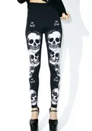 [Jawbreaker] Bone Goddess Printed Leggings