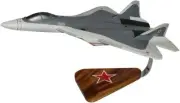 Russian Sukhoi Su-57 Felon Shark Scheme Desk Top Display 1/48 Model SC Airplane