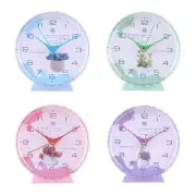 Noiseless Alarm Clock No Ticking Analog Alarm Clock Operated Clock