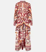 [Farm Rio] Farm Rio Toucans maxi dress AU 10 multicoloured