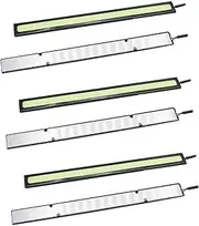 GLEAVI Pcs Ultrathin Led Drl Lights for Car Ice Super Bright Easy Stick Safe Driving Random