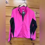 Ladies Karrimor Running Jacket Size 8 Pink & Black