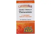 Natural Factors CurcuminRich Double Strength Theracurmin 60 Vegetarian Capsules