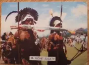 Vintage Weet Bix Papua & New Guinea Card No 15 Secret Society