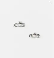 Empress Dowager Vivienne Westwood Semi Solid Saturn Pearl Earrings