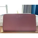 KATE SPADE 乾燥玫瑰粉長夾全新現貨