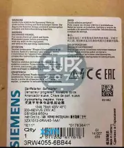New 3RW4055-6BB44 SIEMENS 3RW4055-6BB44 SIRIUS soft starter 75 kW 3RW40556BB44 #