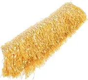 Homoyoyo Red Flag Yarn Lace DIY Tassel Fringe Trim 1 Roll for Sofa Curtain Edging Decoration