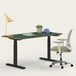 Recess Ergo Bundle | Ergonomic Chair Desk | Home Office Furniture Packages, Eucalypt / Small - 120W x 70D (cm) / Forest/Black