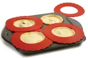Norpro Silicone Mini Pie Crust Shields - 4 PC Set