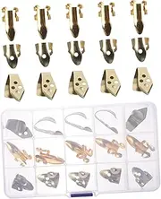 SWOOMEY 1Set Durable Finger Picks for Guitar and Banjo Metal Thumb and Finger Picks Set with Open Design Practical and Safe for Acoustic and Electric