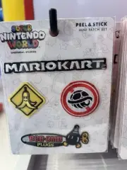 Universal Studios Epic Universe Super Nintendo World Mario Kart Patch Set